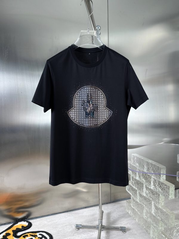 Moncler 2023 New Men's Round Neck Short Sleeve T-Shirt