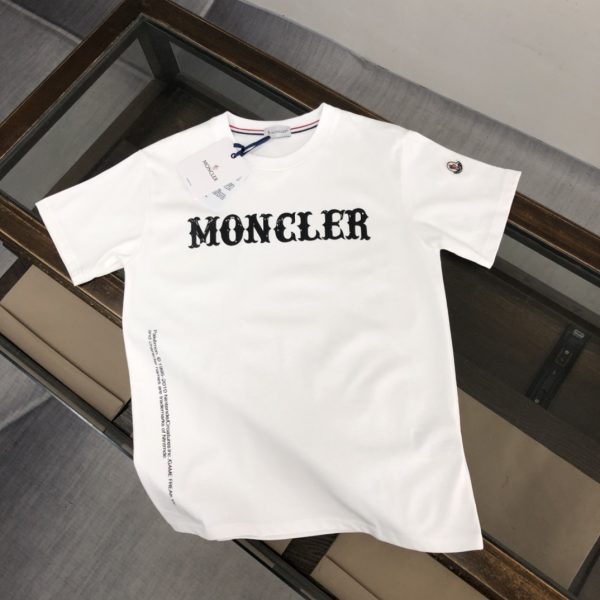 MONCLER Mengkou 2023 new listing counter series cotton T-shirt