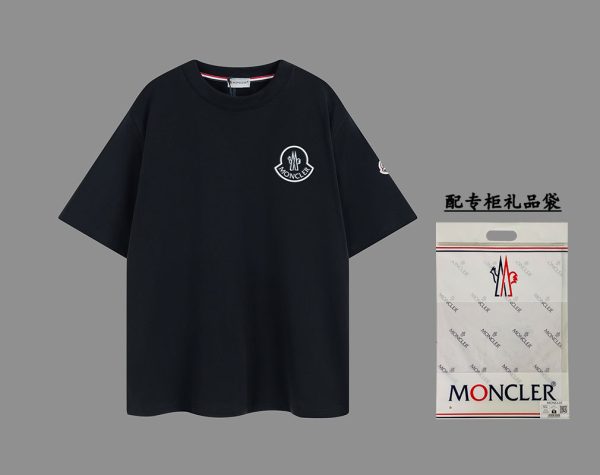 MONCLER~Mongolia new season digital printing short-sleeved T-shirt