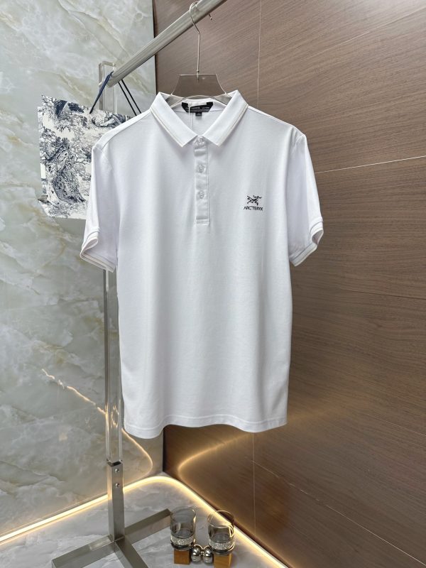 ARCTERYX 2023SS spring and summer business casual Polo shirt! Using Korean ice silk