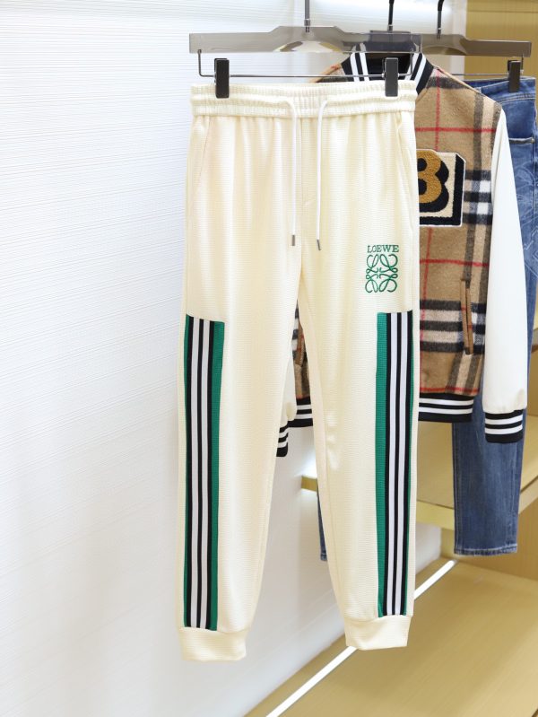 ? Brand [LOEWE] 23ss spring and summer new men's fashion casual pants, high-quality customized original fabric