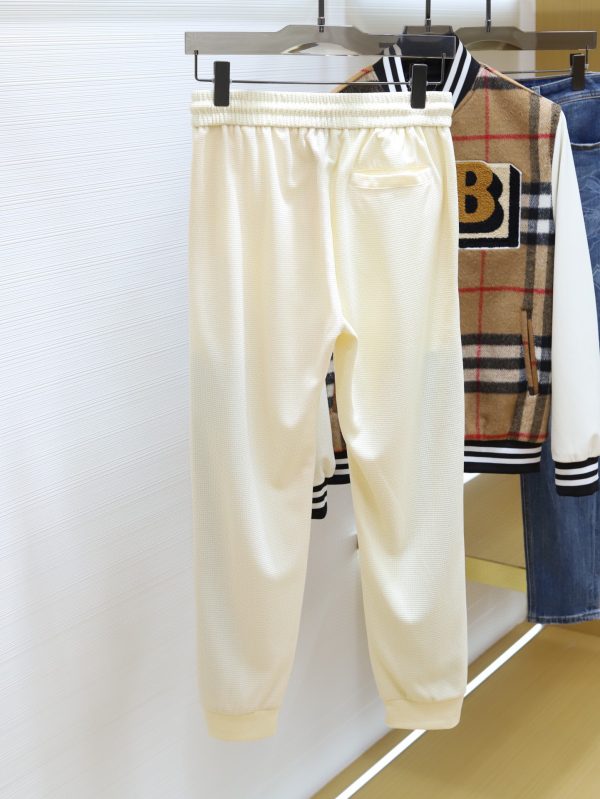 ? Brand [LOEWE] 23ss spring and summer new men's fashion casual pants, high-quality customized original fabric - Image 3
