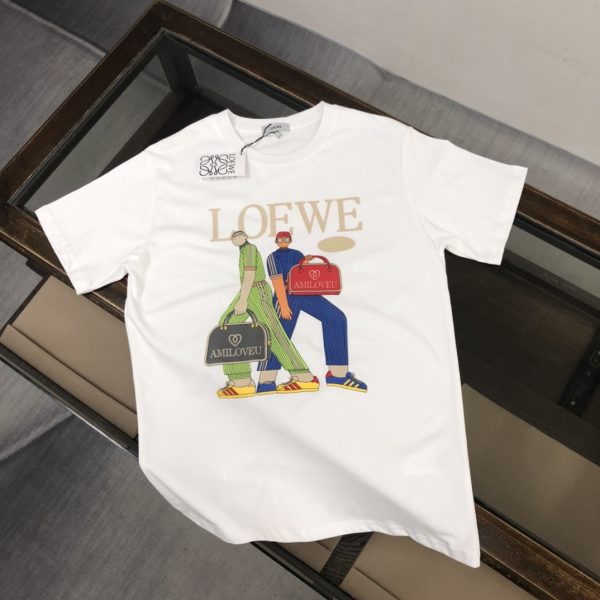 LOEWE 2023 new listing counter series cotton T-shirt