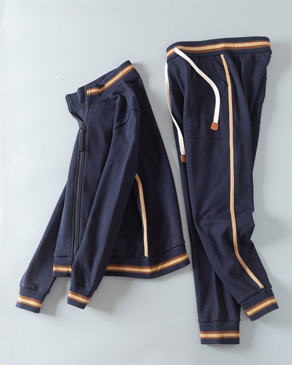 LOEWE2023 new leisure suit! Celebrities love casual suits with fashion taste, simple and elegant, embroidered ribbon design