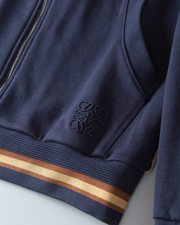 LOEWE2023 new leisure suit! Celebrities love casual suits with fashion taste, simple and elegant, embroidered ribbon design - Image 5