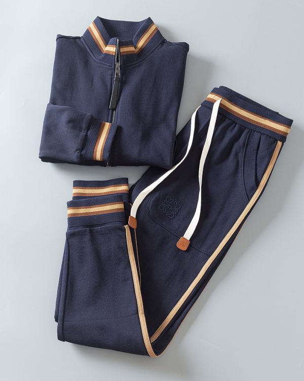 LOEWE2023 new leisure suit! Celebrities love casual suits with fashion taste, simple and elegant, embroidered ribbon design - Image 10