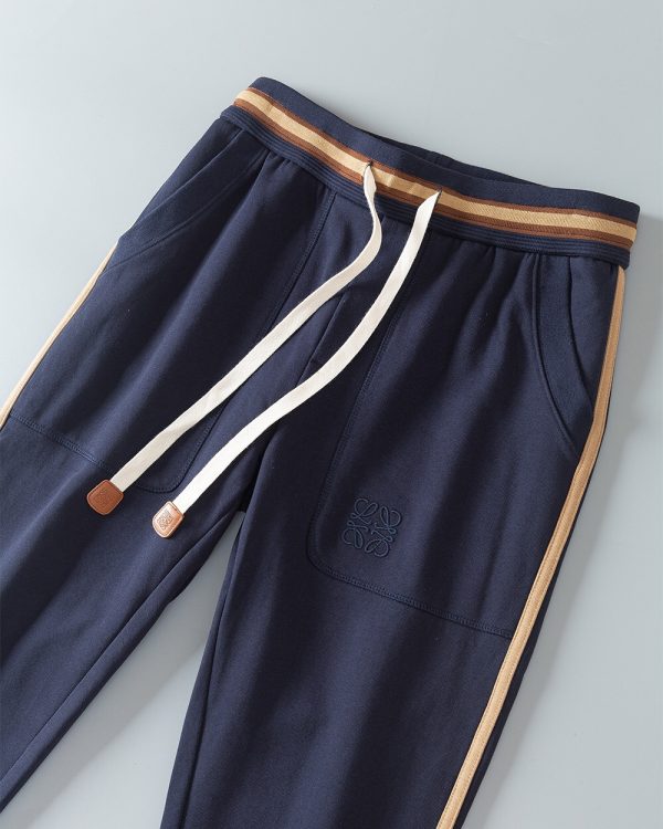LOEWE2023 new leisure suit! Celebrities love casual suits with fashion taste, simple and elegant, embroidered ribbon design - Image 13