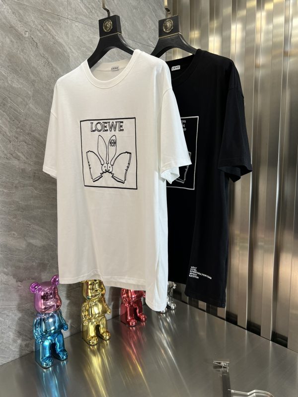 ❤️Loewe spring and summer new products Three standard complete T-shirt short sleeves