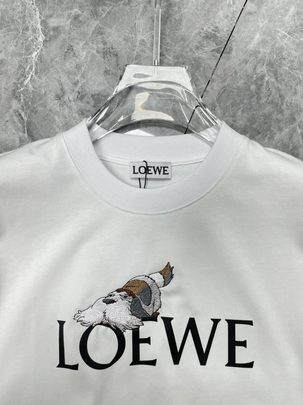 Loewe2023 new listing counter series cotton T-shirt! New design inspiration, very fashionable representative! Exquisite logo design - Image 4