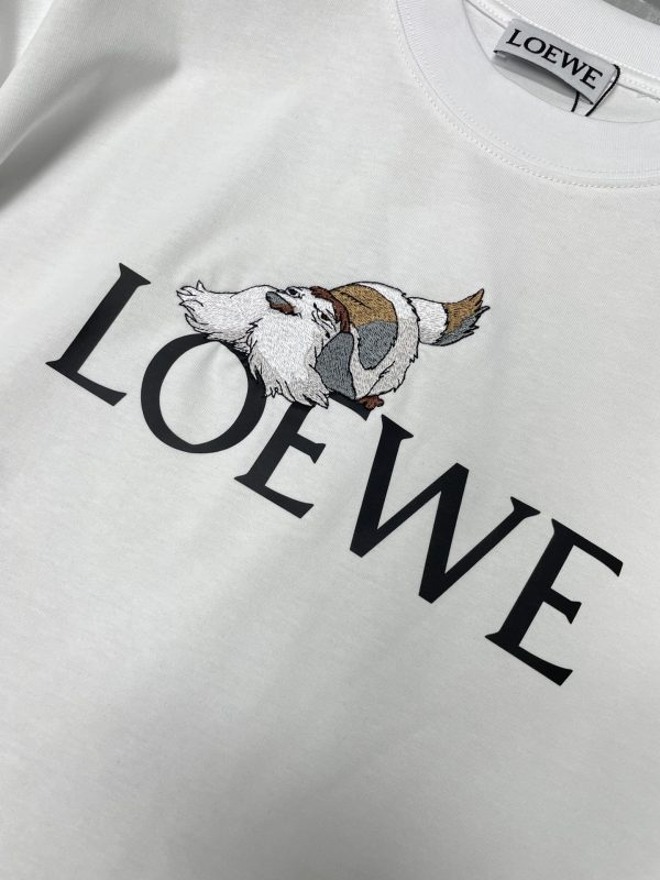 Loewe2023 new listing counter series cotton T-shirt! New design inspiration, very fashionable representative! Exquisite logo design - Image 5