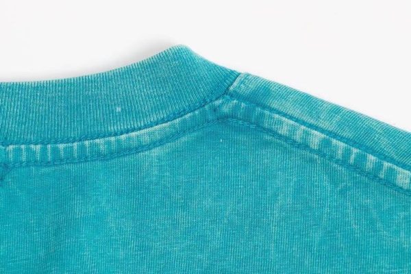 STONE ISLAND Stone Island, 22SS latest autumn and winter new splash-ink tie-dye T-shirt, the most high-end T-shirt series of Stone Island, featuring decolorization OVD treatment - Image 9