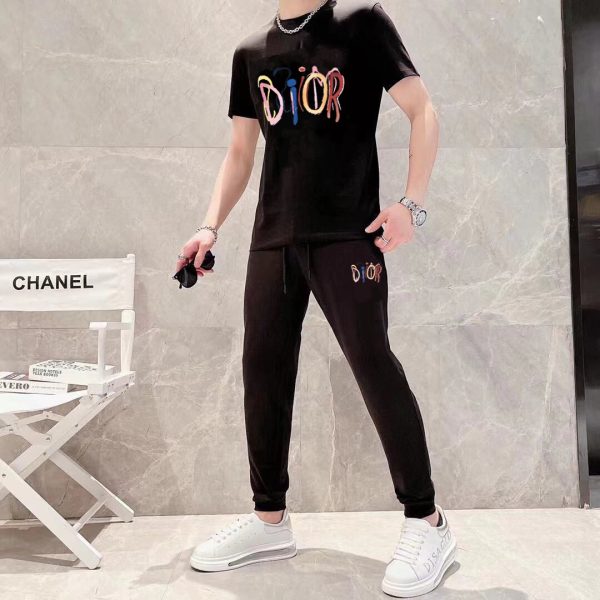 [DIOR] (Fat Gospel) 2023 official website with the same style. World famous luxury brand. Summer men (double mercerized) high quality - Image 5