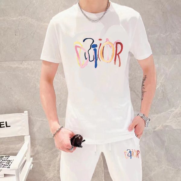 [DIOR] (Fat Gospel) 2023 official website with the same style. World famous luxury brand. Summer men (double mercerized) high quality - Image 8