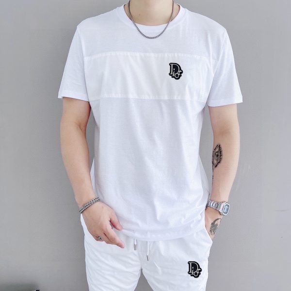 [DIOR] 2023 official website with the same style. World-renowned luxury brand. Summer men's short-sleeved suit, high quality - Image 8