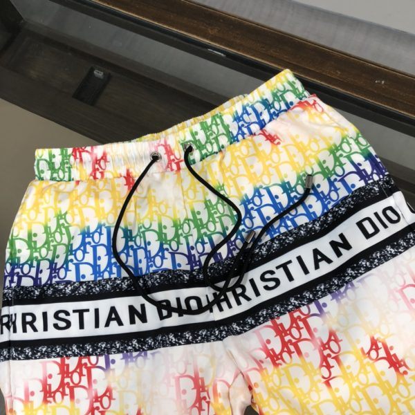 DIOR 2023 latest official website catwalk models lns explosive beach shorts - Image 4