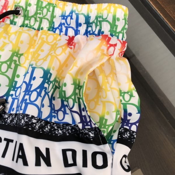 DIOR 2023 latest official website catwalk models lns explosive beach shorts - Image 5