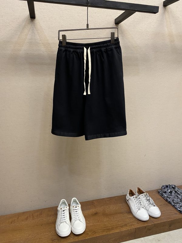 JIL Sander 23 spring and summer new label drawstring shorts, German minimalist luxury brand JIL SANDER