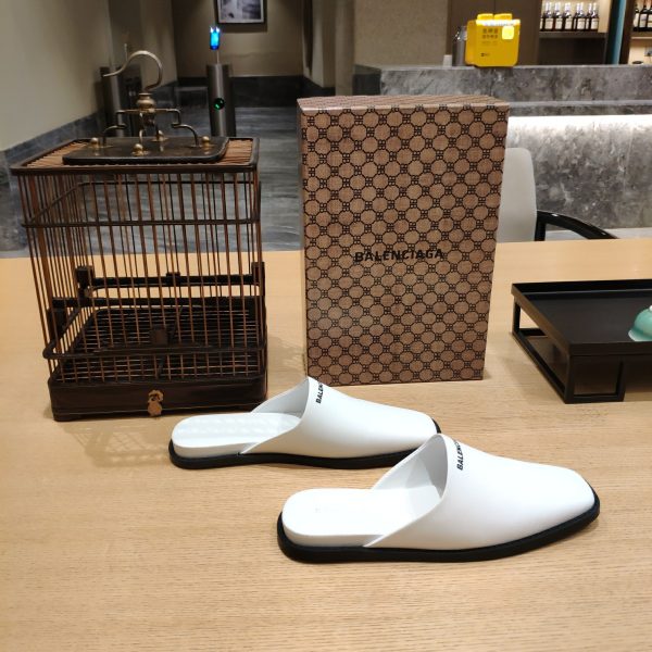 ? ? Balenciaga 2023 Spring/Summer 2023 Spring/Summer Internet celebrity first choice beautiful products full of printed Logo soles, letter logo casual lazy slippers - Image 8
