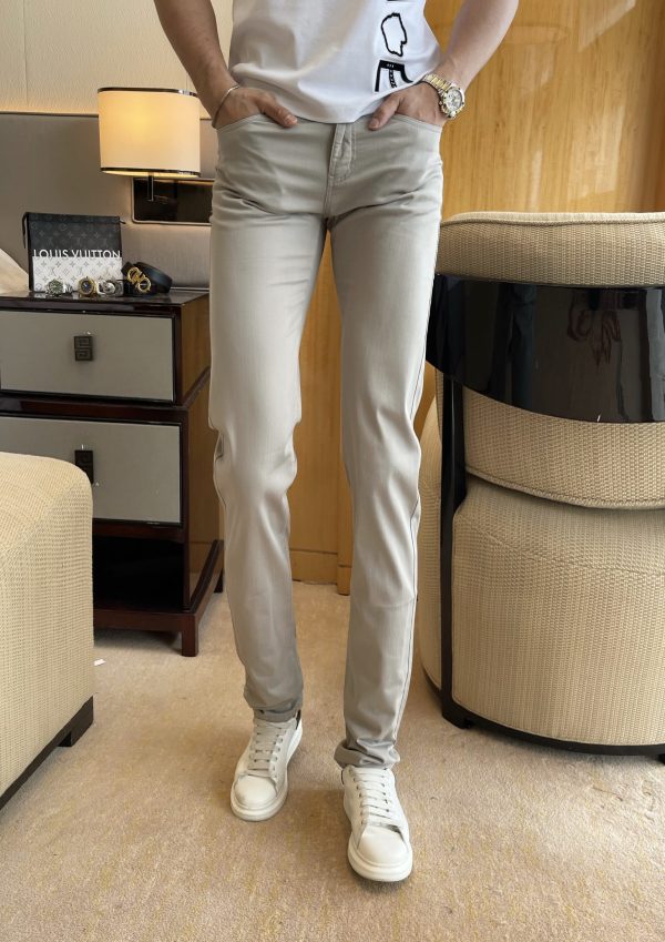 Ysl - 2023ss spring and summer new products will be launched simultaneously. Original order high quality fashion casual pants - Image 3