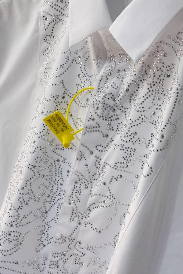 YSL haute couture The talented designer delved into the painting world full of overlapping narrative elements Intricate and orderly textured crafts - Image 7