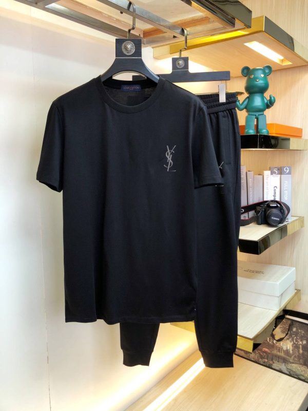 [YSL Saint Laurent] (Fat Gospel) 2023 official website with the same style. World famous luxury brand. Summer men - Image 6