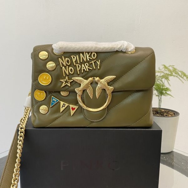 Pinko-21 Pillow Bags-Badge Series C