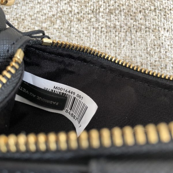 Marc Jacobs Crescent Bag Armpit Bag Shoulder Strap Adjustable Summer New Dust Bag Black - Image 10