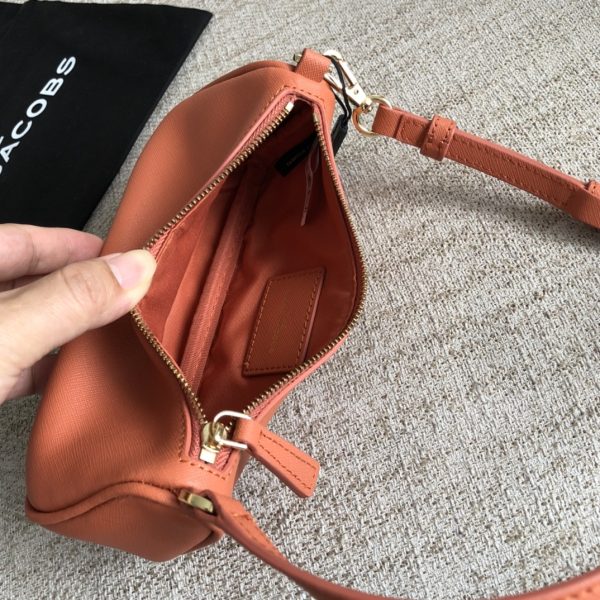 Marc Jacobs Crescent Bag Armpit Bag Shoulder Strap Adjustable Summer New Dust Bag Orange - Image 4