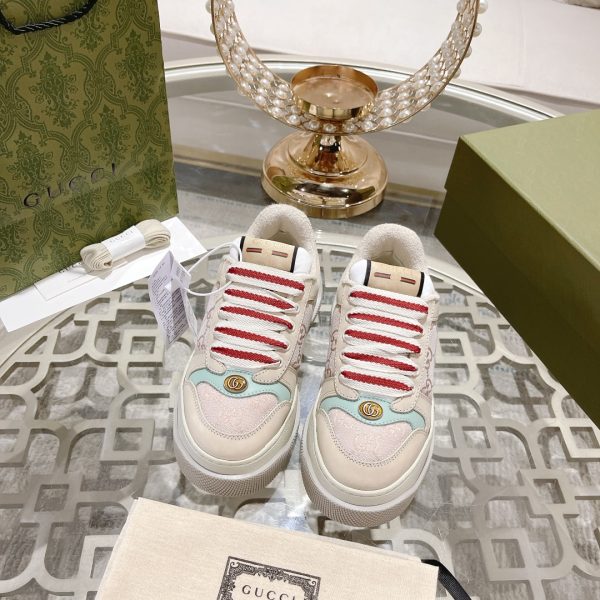 Gucci’s latest chubby thick-soled dirty shoes couple casual shoes 6cm height increasing shoes A