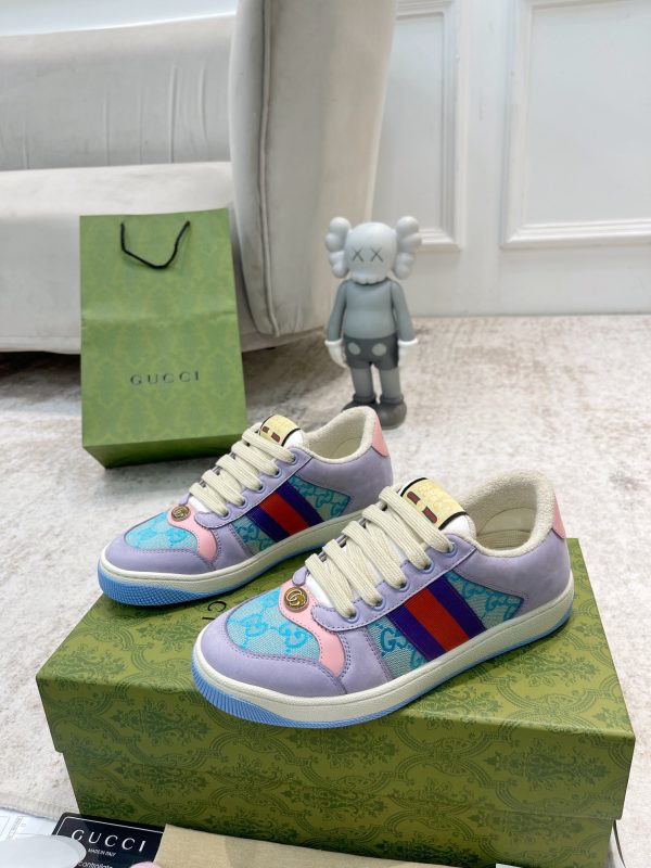 Newly upgraded Gucci dirty shoes for couples GG series distressed and casual A - Image 5