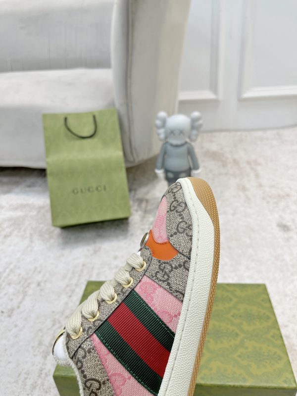 Newly upgraded Gucci dirty shoes for couples GG series distressed and casual c - Image 10