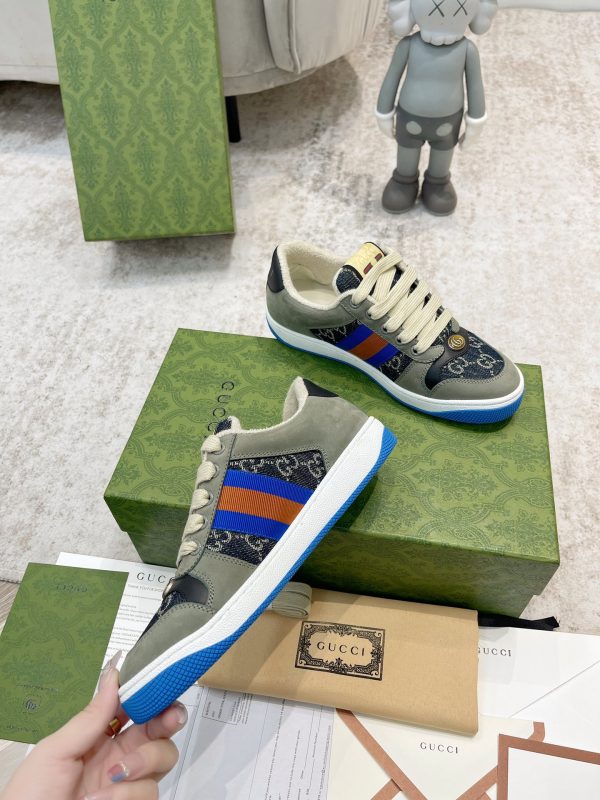 Newly upgraded Gucci dirty shoes for couples GG series distressed and casual F - Image 5