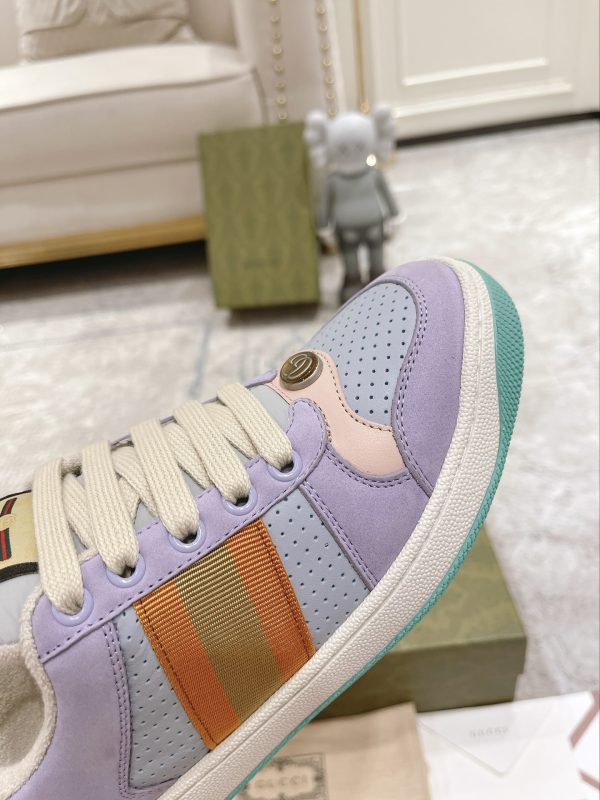 Newly upgraded Gucci dirty shoes for couples GG series distressed and casual Q - Image 3