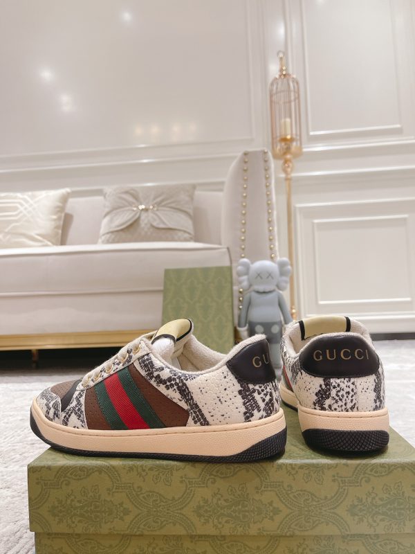 Newly upgraded Gucci dirty shoes for couples GG series distressed and casual U - Image 5