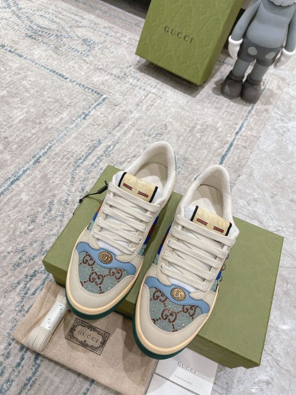 Newly upgraded Gucci dirty shoes for couples GG series distressed and casual V - Image 3