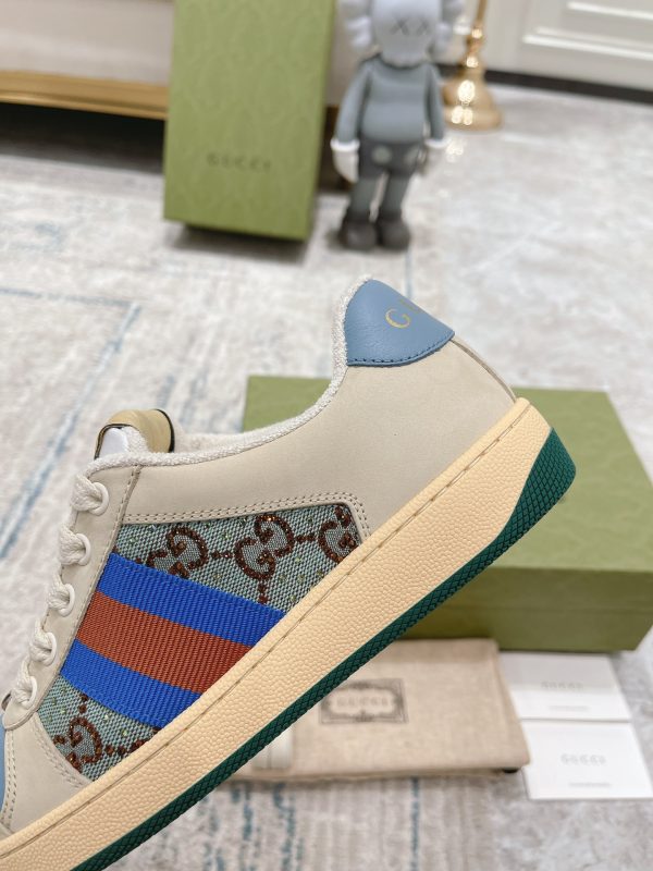 Newly upgraded Gucci dirty shoes for couples GG series distressed and casual V - Image 9