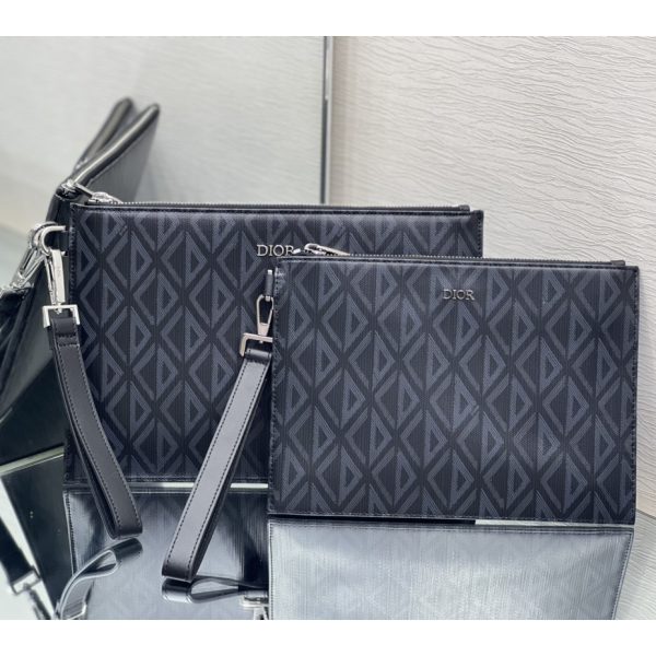 Dior A5 Pouch (26.5-17.5-0.5cm)  2ESCA338 - Image 3