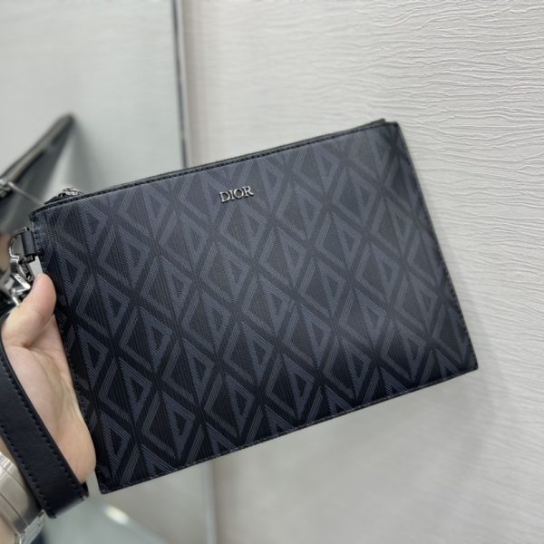 Dior A5 Pouch (26.5-17.5-0.5cm)  2ESCA338 - Image 9