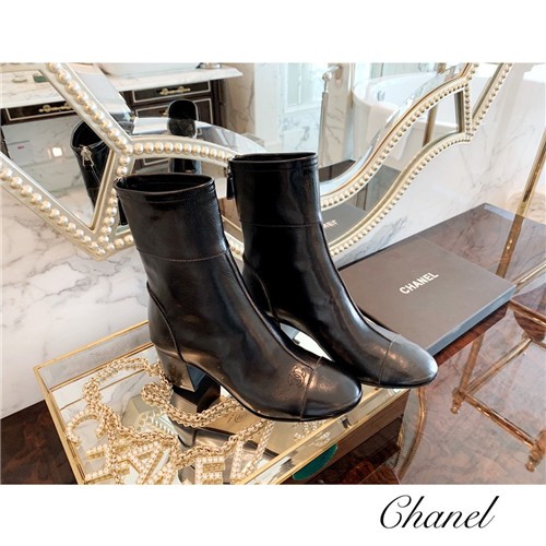 chanel ankle boots replica shoes