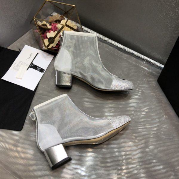 Chanel 2020 transparent boots - Image 5