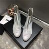 Chanel 2020 transparent boots