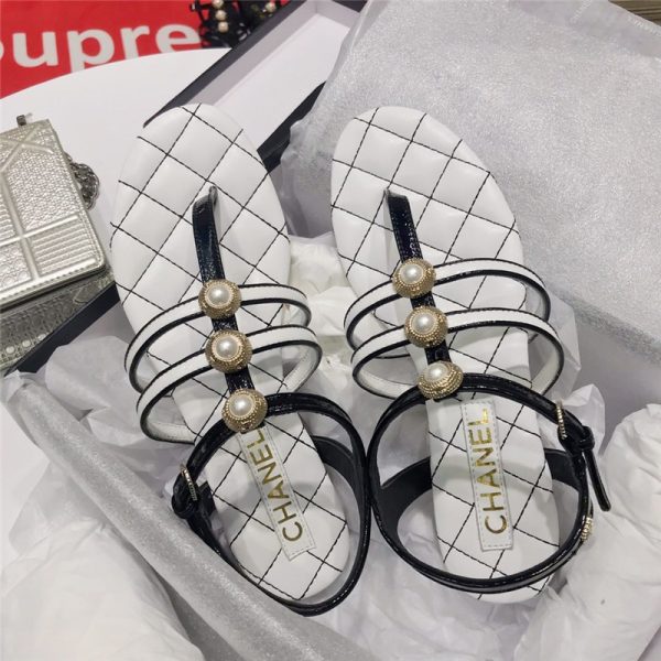 Chane pearl sandals - Image 3