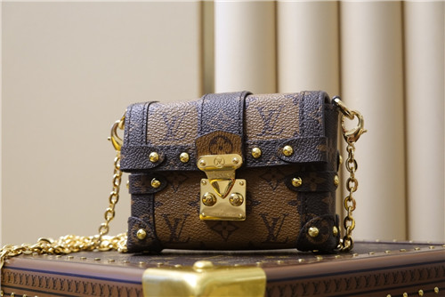 louis vuitton essential trunk monogram bag