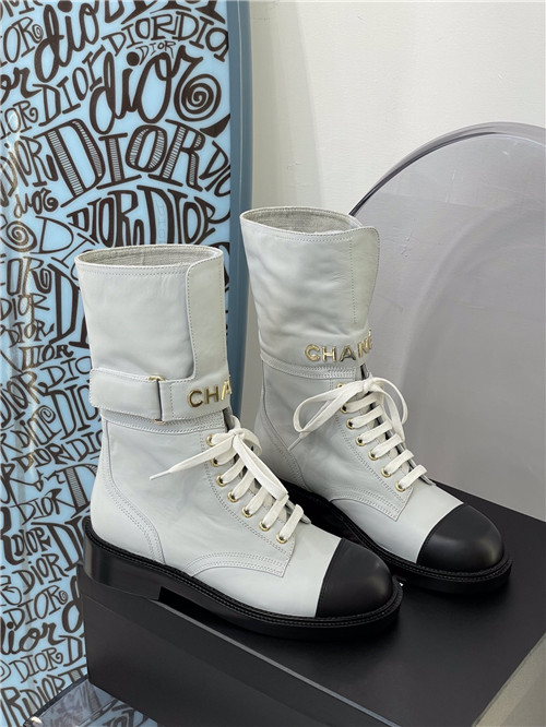 chanel ankle boots martin boots