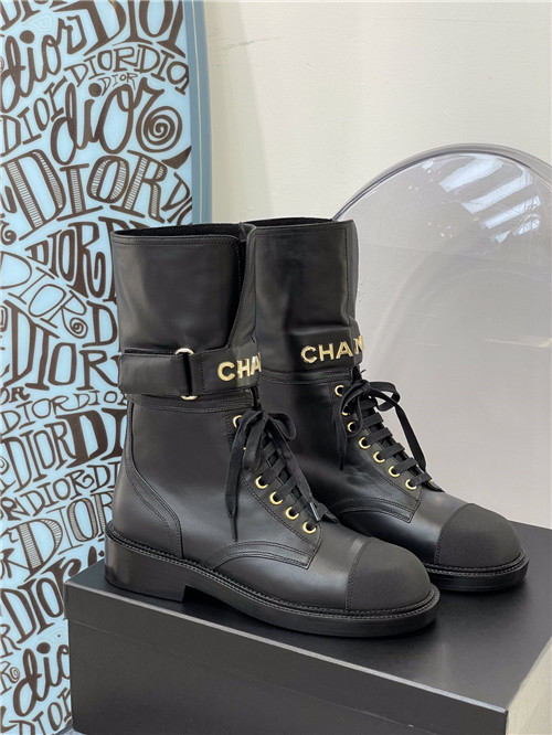 chanel ankle boots martin boots