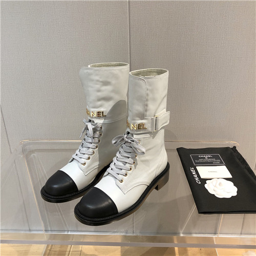 chanel ankle boots martin boots