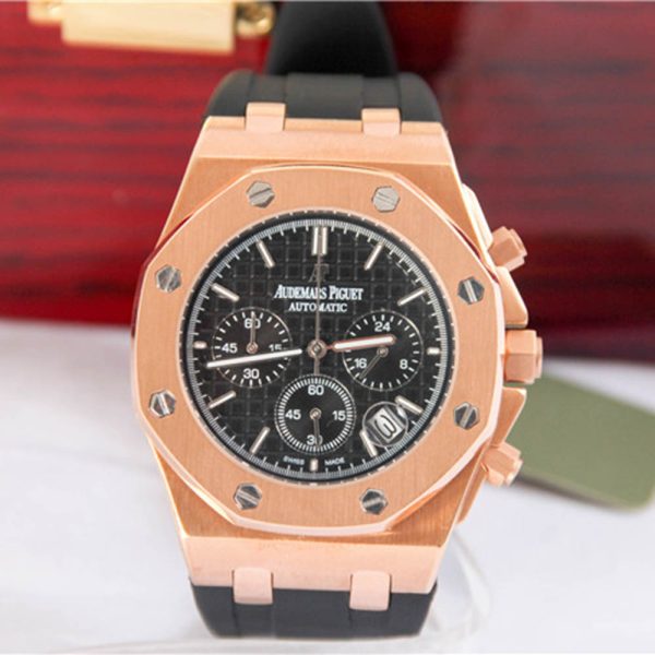 Audemars Piguet Royal Oak Black Watch Band