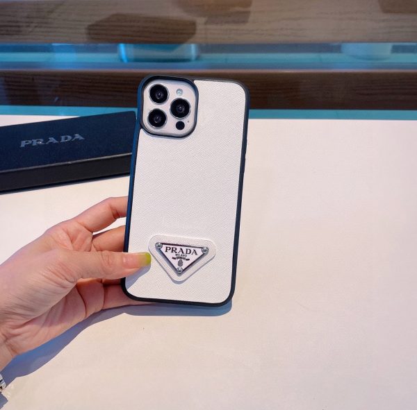 PRADA official website same style all-inclusive mobile phone case with precise hole position