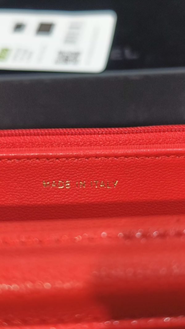 Chanel wallet model 0250 ball grain cowhide B - Image 8