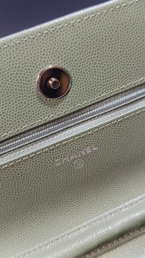 Chanel wallet model 0250 ball grain cowhide D - Image 7